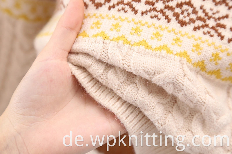 Baby Winter Mode Kleidung warmes Strickwaren Pullover Weihnachten Freizeitpullover